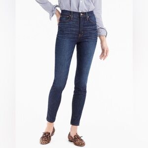 J Crew Women's Toothpick Blue Jeans Size 29